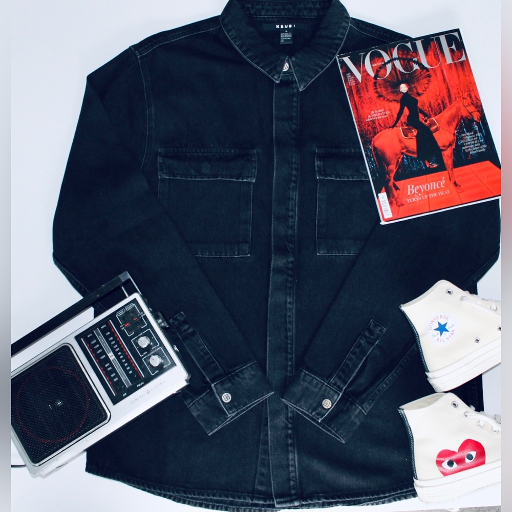 KSUBI Snakebite Shirt Dusted Black